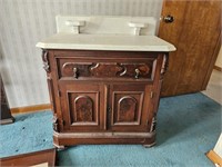 Antique Victorian Marbletop Washstand