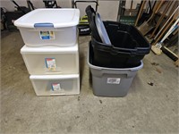 Storage Totes- Containers