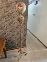 Victorian Brass Standing Lamp
