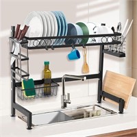 2 Tier Over The Sink Dish Drying Rack GYENVEIC