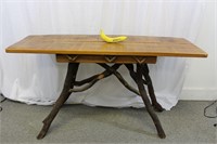 Rustic Appalachain-Style Twig Table