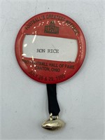 Ron Rice Pro Football Hall Of Fame Pin