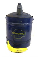 Wheeling Corrugating Co. BLUE Gas Can