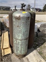 3- 100 lb Propane Cylinders