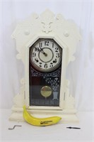 Antique Waterbury Painted Gingerbread Clock