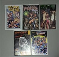 3 Assorted Comics x 5
