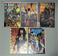 7 Assorted Comics x 5