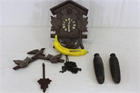 Vintage Black Forest German Cuckoo Clock