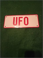 Vtg UFO Plate