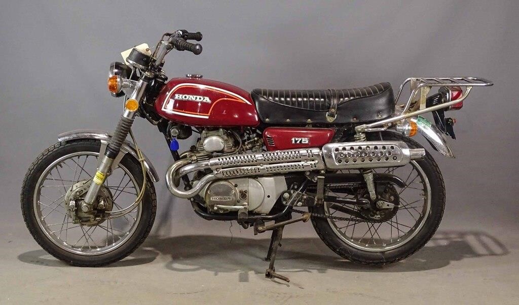 1973 Honda 175 Motorcycle