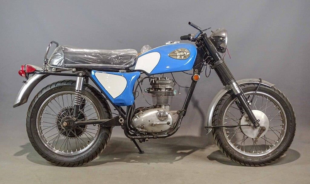 1968 BSA B25 Motorcycle