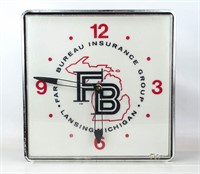 Farm Bureau Insurance Clock