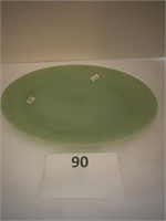 Vintage Jadite Janery Oval 9" x 12" Platter