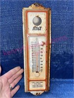 Old metal AT&T thermometer (4x13)