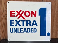 Metal Exxon extra unleaded 1