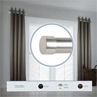 Home Decorative 1.5  Diameter Side Curtain Rod 12-