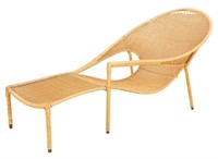 Francis Mair Wicker Chaise Longue