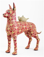 Martha Shade "Aladdin's Dog" Mixed Media Sculpture