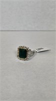 Lady's Emerald & Diamond Ring