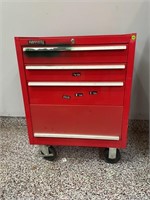 Kenadie 3 drawer rollaround toolbox with bottom