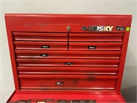 Husky 8 drawer metal toolbox