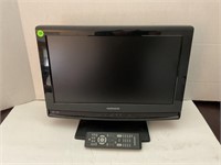 Magnavox TV with compact disc player and DVD