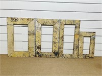 (4) Ceiling Tile Frames