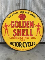 GOLDEN SHELL Lubricating Oil For Motor Cycles