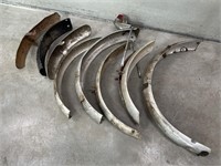 Selection Vintage Motorcycle Fenders / Guards