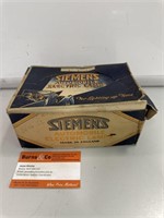 Early SIEMENS Automobile Electric Lamps In Box