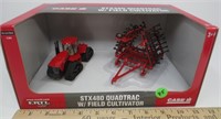 Case IH STX480 quadtrac w/field cultivator