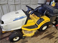 Cub Cadet riding mower with bagger.  HDS 2235