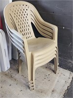 Out door patio chairs.