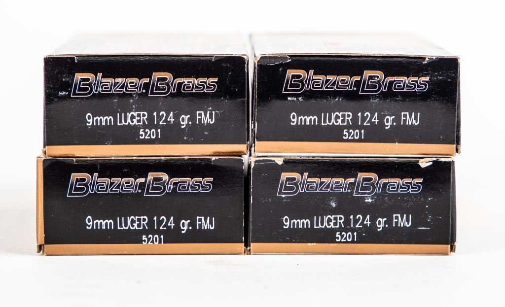 Ammo 200 Rds 9mm Luger