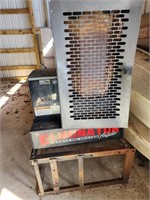 Aaladin Eliminator waste oil heating system.