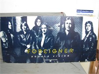 Large Foreigner Poster For Store Advertisement