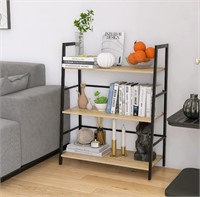 SpringSun Oapety Bookshelf 4-Tier Ladder 3 Shelf