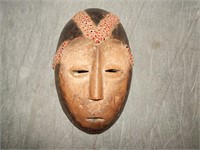 Antique Congo Lega (African) Mask (note inlay)