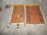 Pair of Antique Banjara / Shisha Textiles