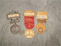 1930's Federation of Muscians Medals (badges)