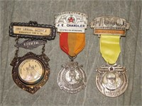 IOOF & Shriners Conventions Medals 1908 & UP