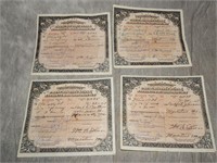 4 Prescriptions for BOOZE Whiskey dated 1927