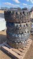 Lot of 4 Tires 15/42-16.5LT