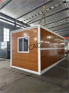 NEW 19'X7'X7' Wood Grain Portable House