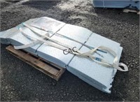 50 Pack Galvanized Steel Diamond Plate 39"X94"