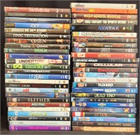 Lot of 50 DVD Movies Hulk Iron Man