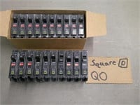 Square D QO 20 amp breakers