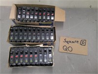 Square D QO 15 amp breakers