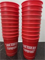 20 Southern Comfort Plastic Cups