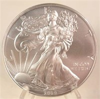 2009 Silver Eagle $1 Coin - 1 oz. Fine Silver